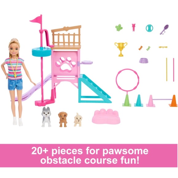 Barbie Stacie to the rescue puppy playground play set - Picture 4 of 6